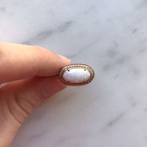 Kendra Scott Emmaline ring in rose gold